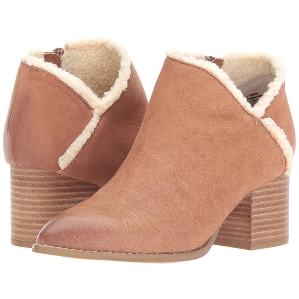 Seychelles Preview Sherpa Lined Leather Bootie